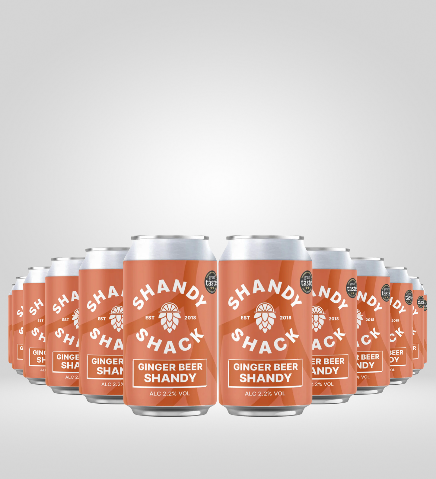 Shandy Shack Ginger Beer Shandy | (12 x 330ml)