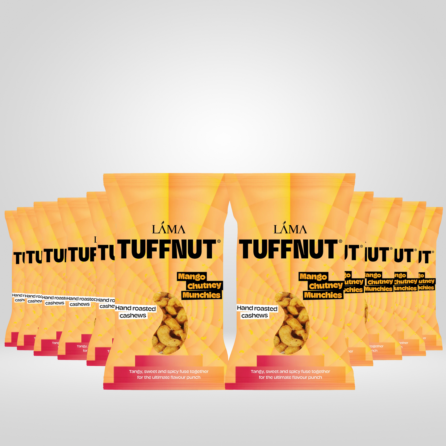 TuffNut Mango Chutney Munchies | 12 x 40g