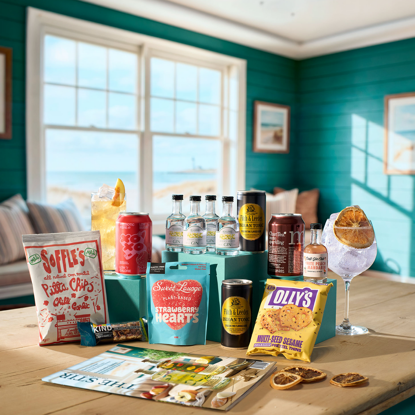 Sea Level Jersey Lemon Gin Taster Box
