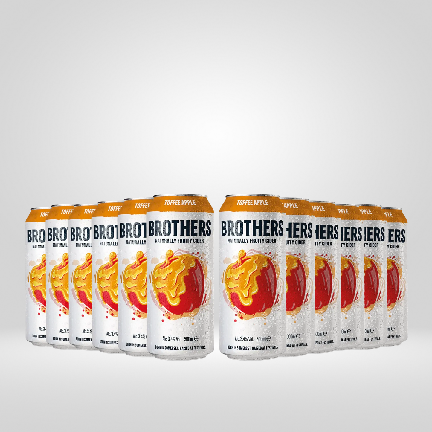 Brothers Toffee Apple Cider 3.4% | 12 x 500ml