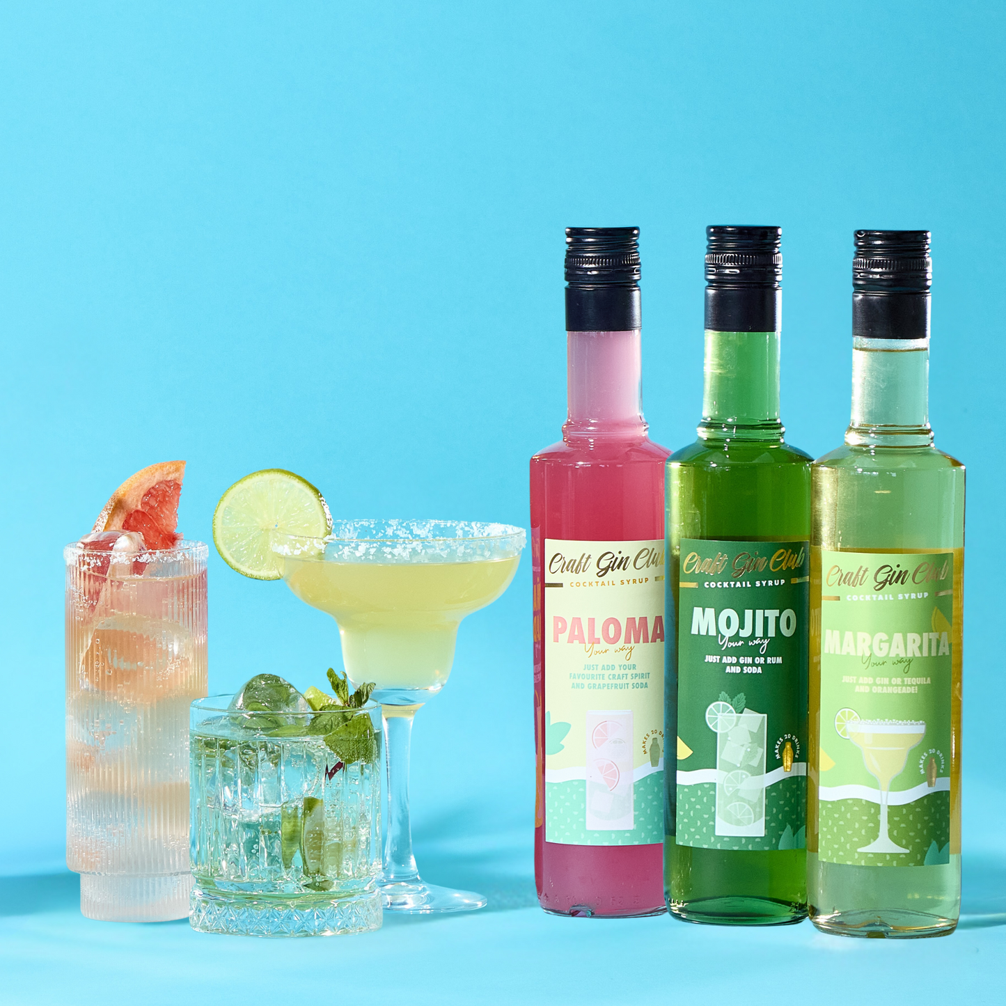 Zomervakantie Cocktailsiroop Bundel