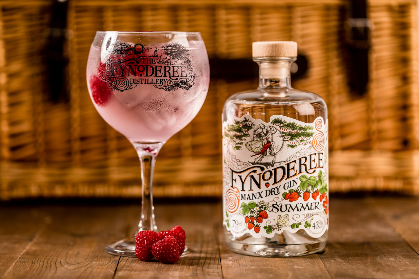 Fynoderee Manx Dry Gin Zomereditie | ABV 43% 70cl