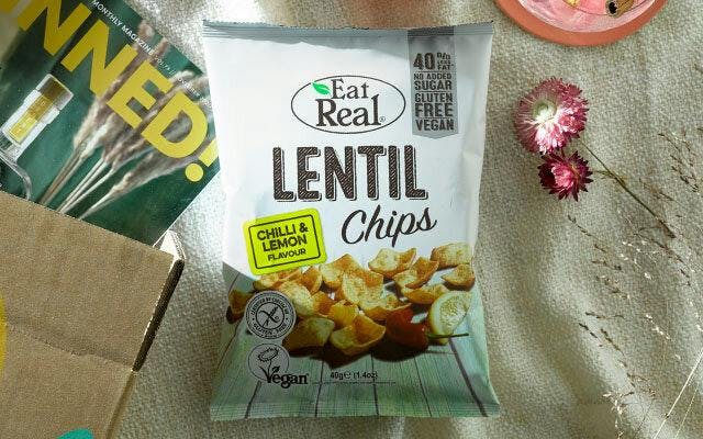 Lentil chips 