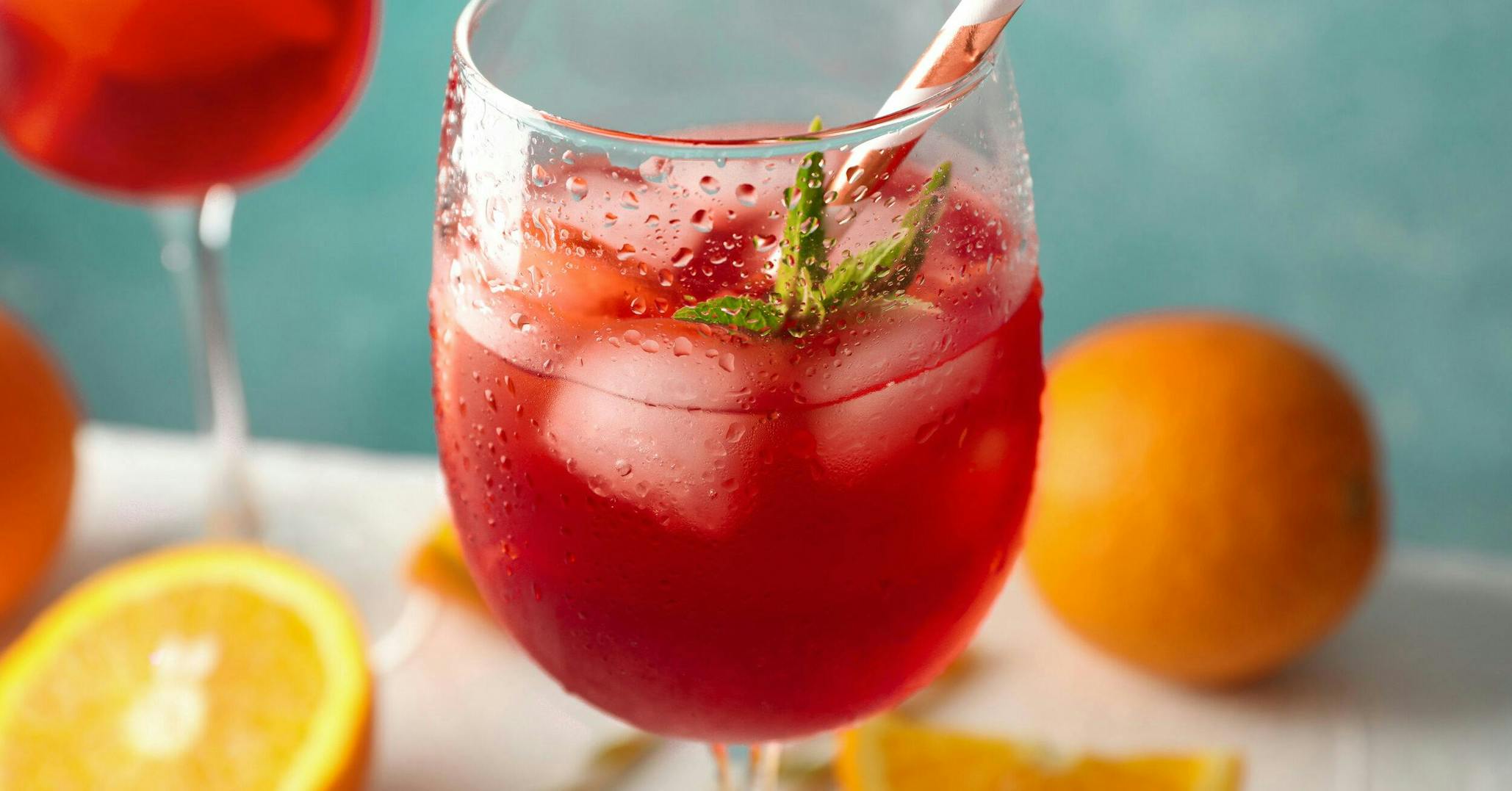 Gin, Grapefruit & Red Wine Punch - a sophisticated drink to take us from winter into spring