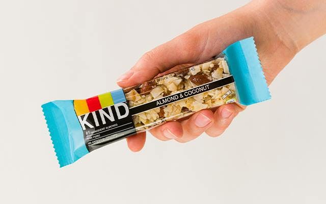 Almond and coconut bar 
