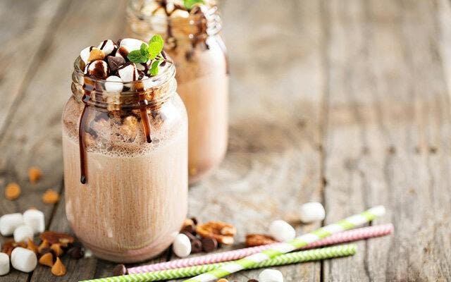 This is one luxurious milkshake, find the recipe by clicking on the image!