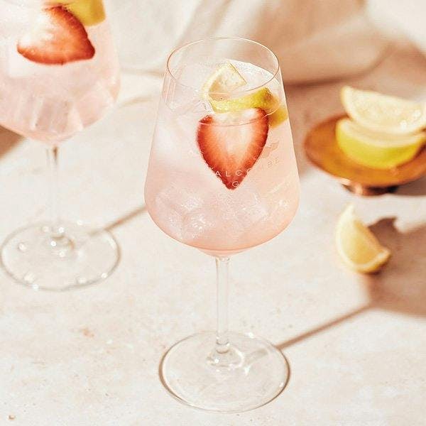 Salcombe Rose Gin and tonic