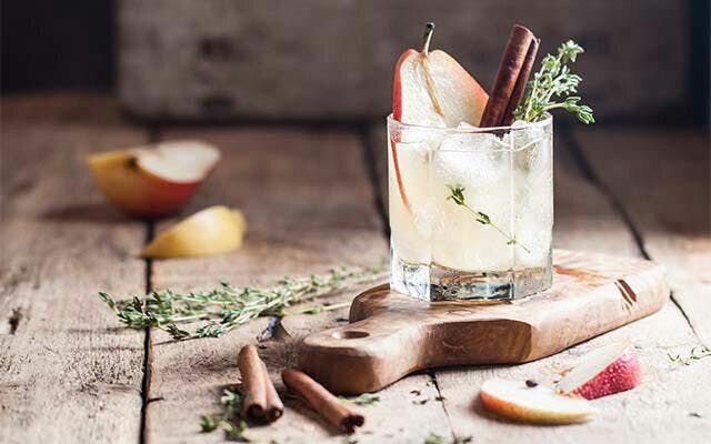 Spiced Pear & Gin Cocktail