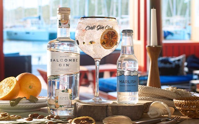 The perfect way to serve Salcombe Gin Start Point - The Azores Edition