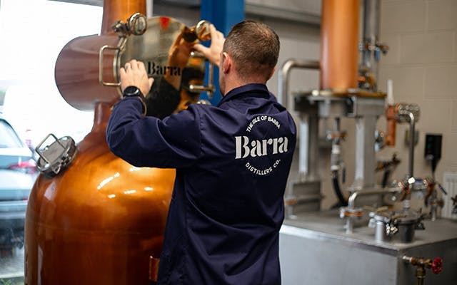 Isle of Barra rum production