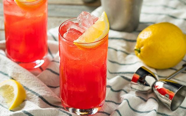 Sloe Gin Highball cocktail recipe