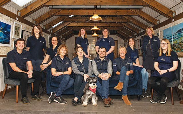 The team behind Mapmaker's Coastal Spiced Gin