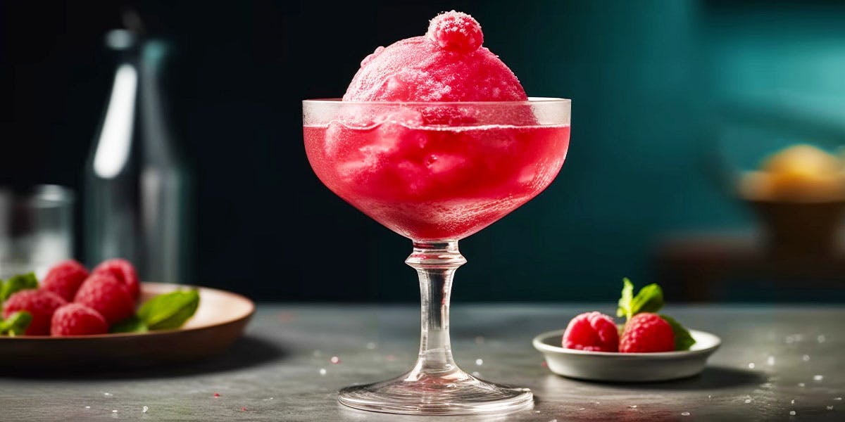 You need to try this gin and raspberry Sgroppino recipe!