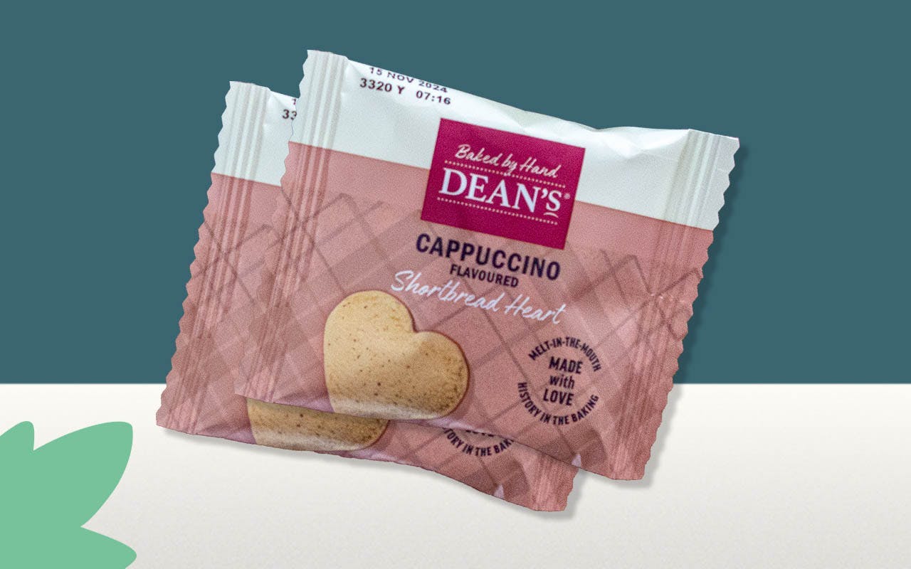 Dean’s Shortbread Cappuccino Shortbread Hearts