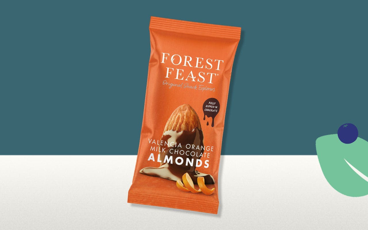 Forest Feast Valencia Orange Milk Chocolate Almonds
