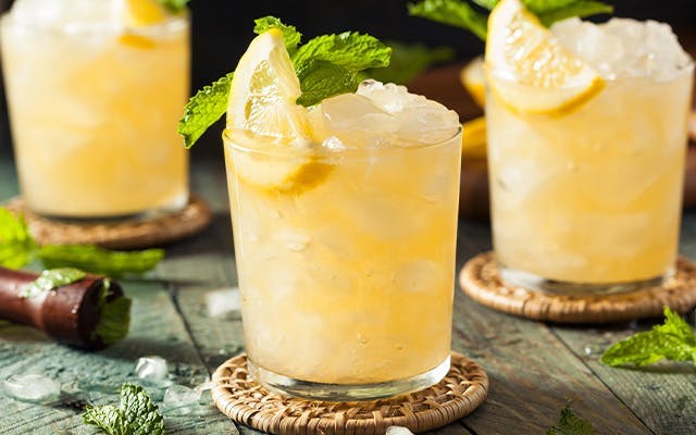 Gin, orangeade and limoncello cocktail recipe