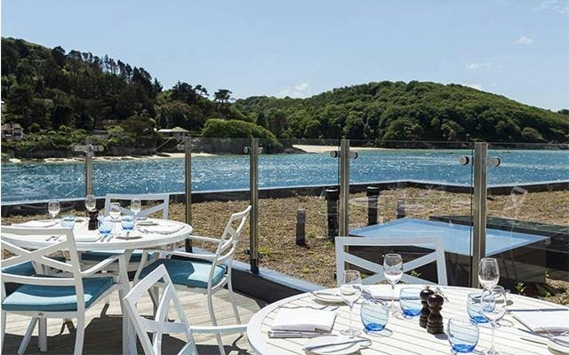 Salcombe Harbour Hotel is a short walk from the Salcombe Distillery