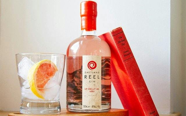 Shetland Reel Up Helly Aa Gin serving suggestion