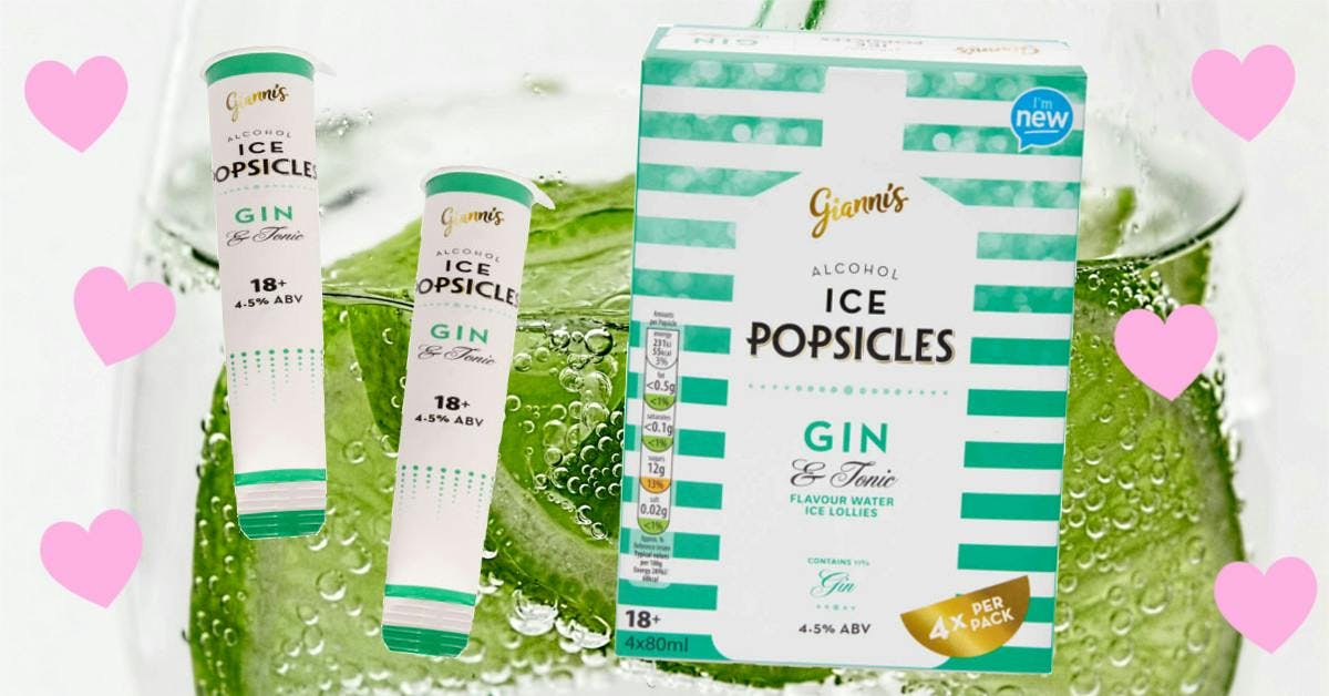 Aldi is now selling gin and tonic ice lollies and they are SO GOOD