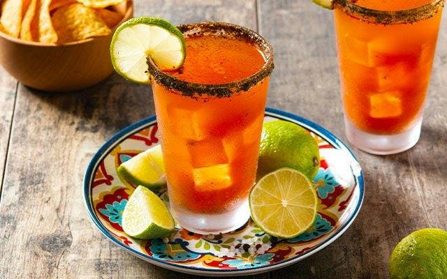 Ginger Michelada cocktail recipe