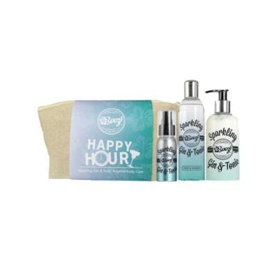 Sparkling Gin and Tonic Body Wash Set Happy Hour Present Gift