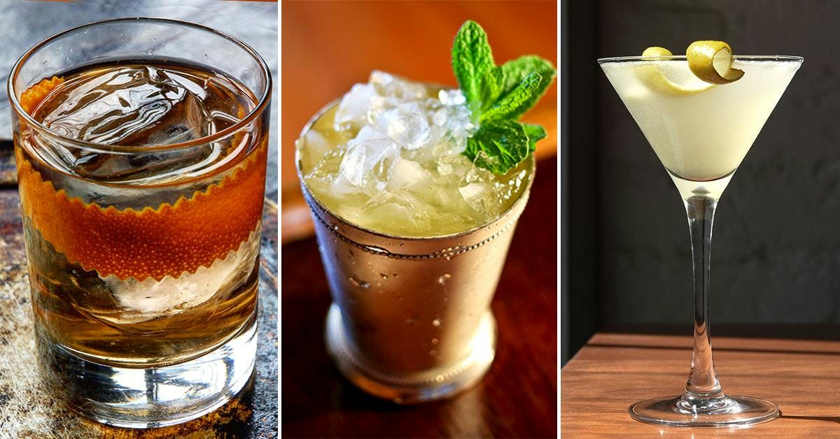 6 classic whisky cocktails that are better with gin instead
