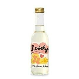 Lovely Drinks Elderflower and Rose Presse