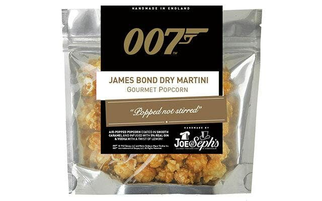 James Bond Dry Martini Gourmet Popcorn