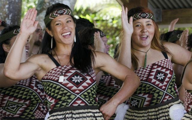 Maori women of New Zealand