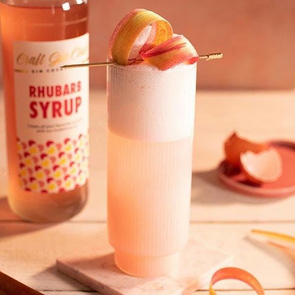 Rhubarb Sour cocktail