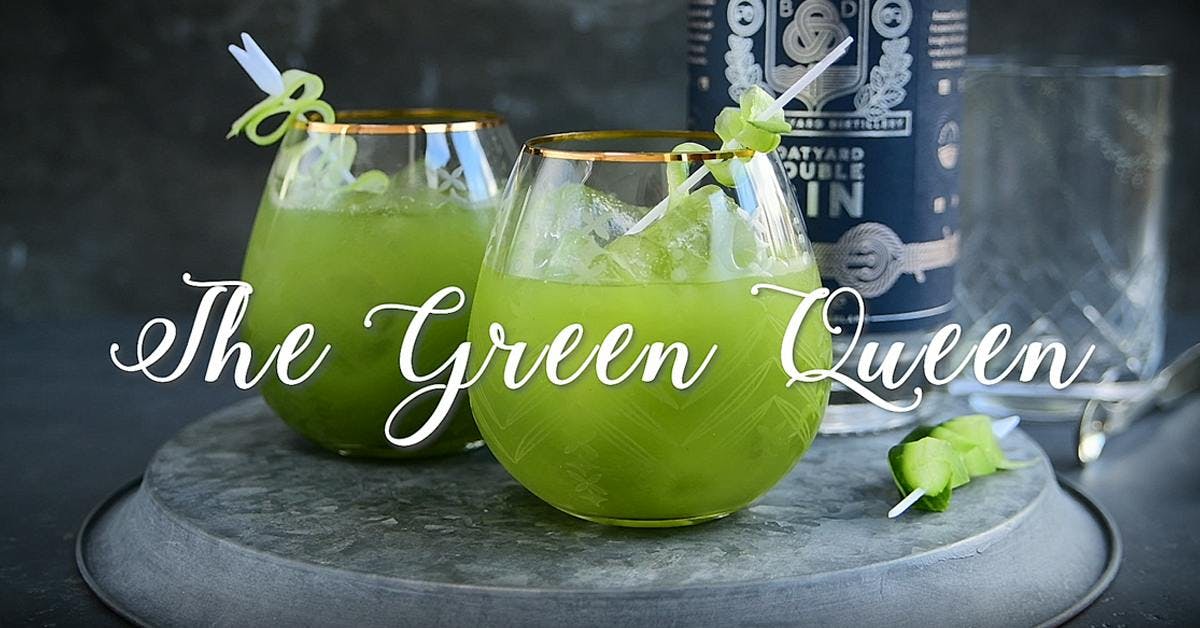 Kickstart The New Year With A Deliciously Boozy Green Juice Cocktail