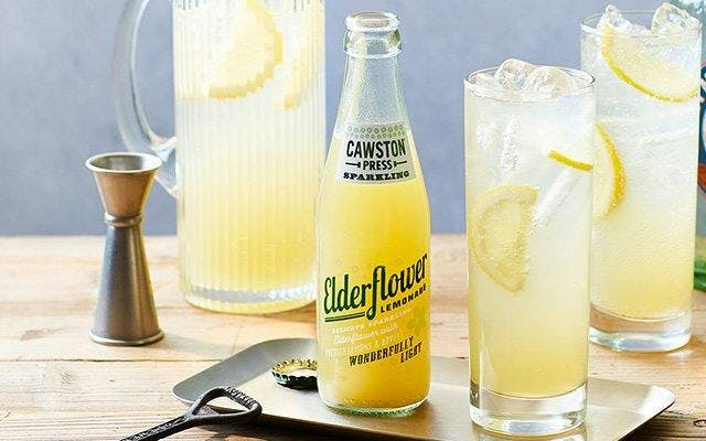 Gin & Elderflower Lemonade cocktail recipe