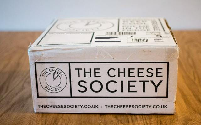 Cheese subscription box - The Cheese Society
