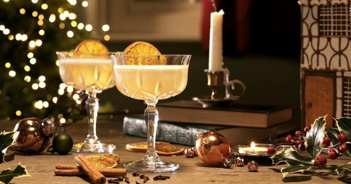 December's Cocktail of the Month is Christmas in a glass!