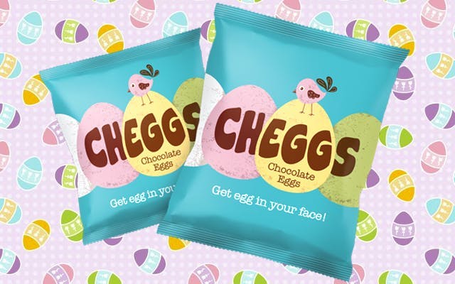 Cheggs chocolate mini eggs for easter