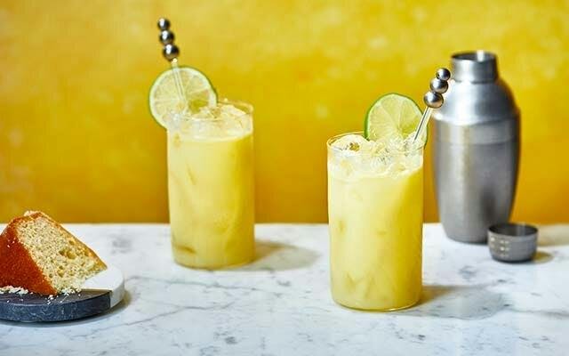 Lemon Drizzle Sling: this easy but delicious cocktail can be whipped up in moments. Get the recipe! &gt;&gt;