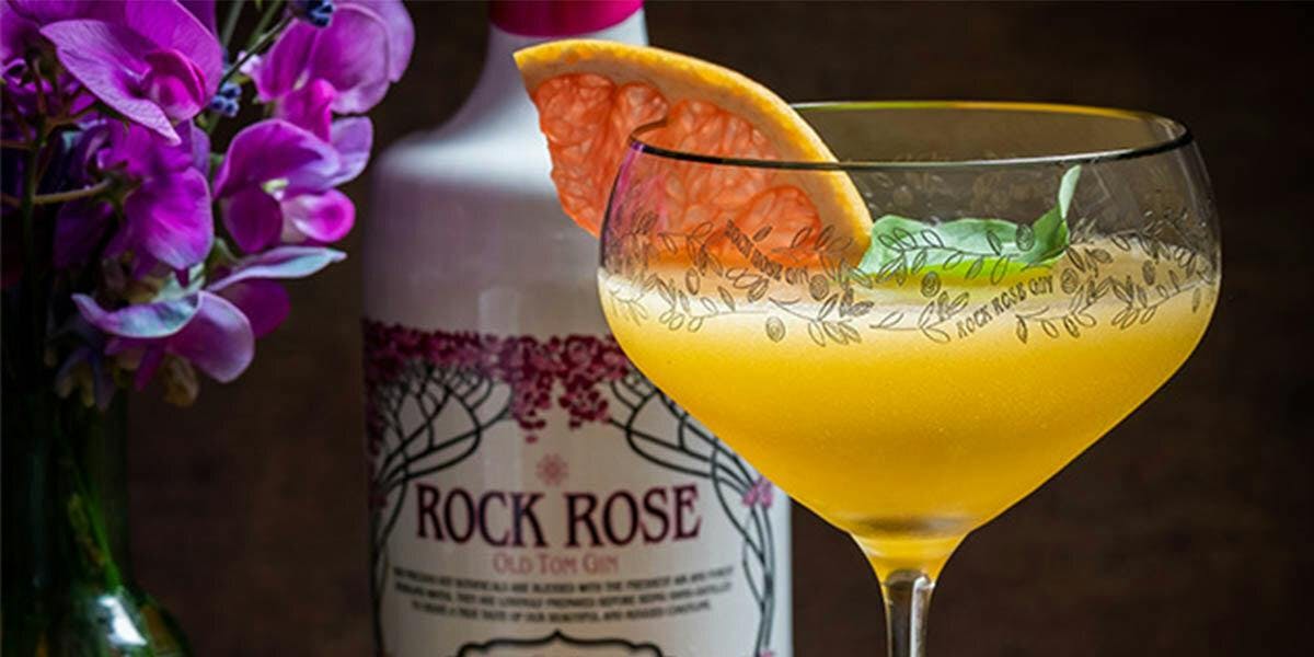 These cocktails from the amazing Rock Rose Gin Distillery are delicious!