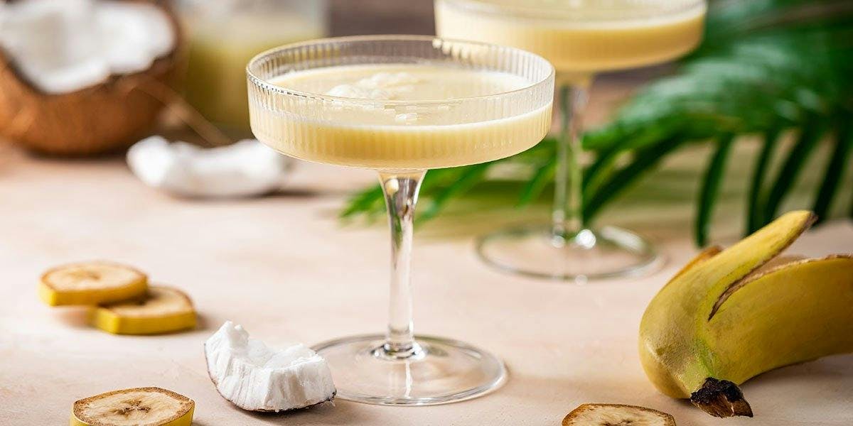 Banana Gin Daiquiri could be our new favourite cocktail recipe! 