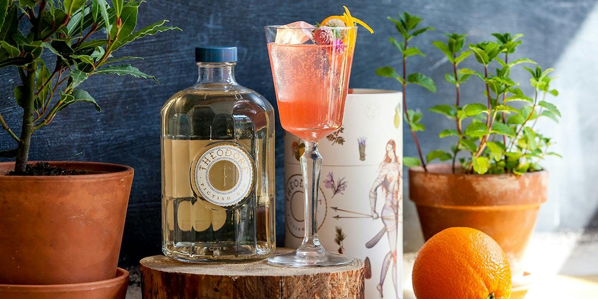 Peach, prosecco and gin? This cocktail ticks every box for summer sipping!