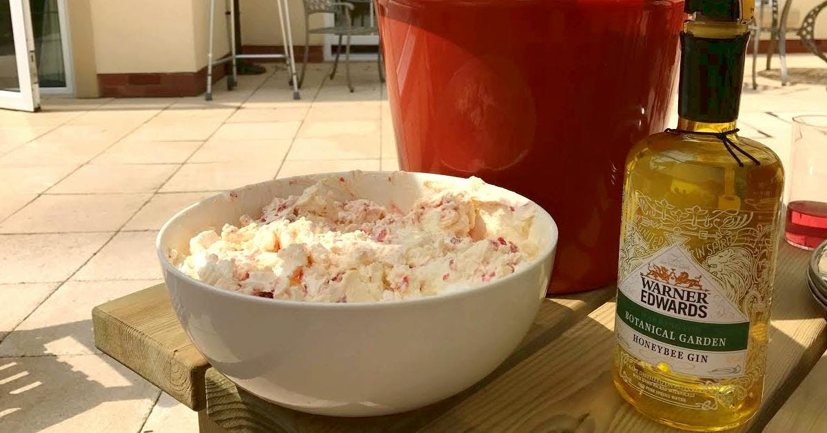 Start your week off with this delicious gin-soaked Eton Mess