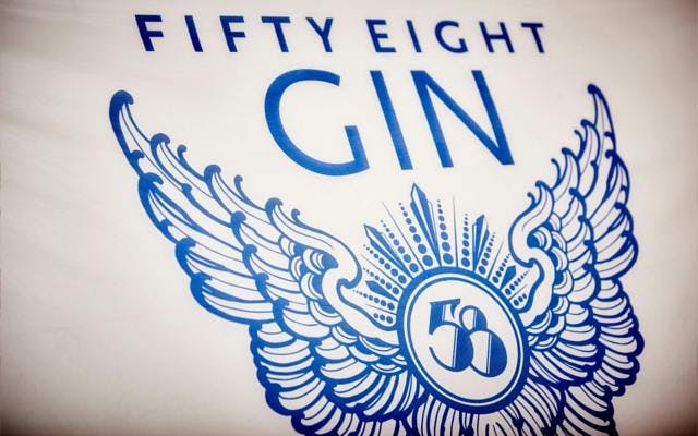 58 Gin Logo Branding