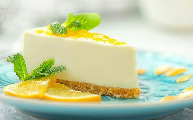 Gin and tonic lemon &amp; lime cheesecake. Get the recipe: &gt;&gt;