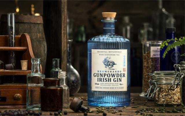 Drumshambo Gunpowder Irish Gin bottle