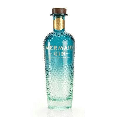 Mermaid Gin, winner of the IWSC Bottle Design Award