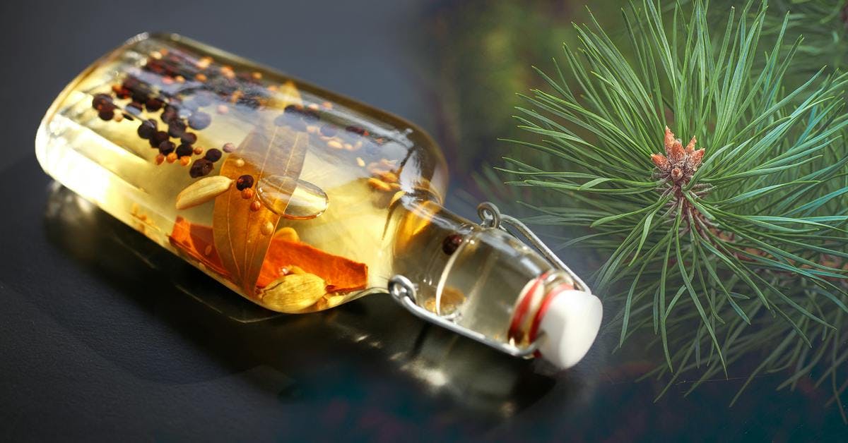 Make your own winter infused gin! 