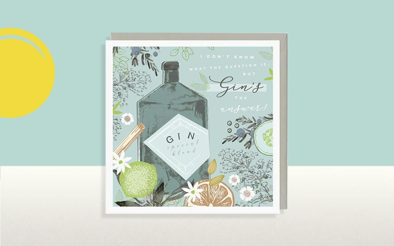 Card in Craft Gin Club's August 2022 Gin of the Month box