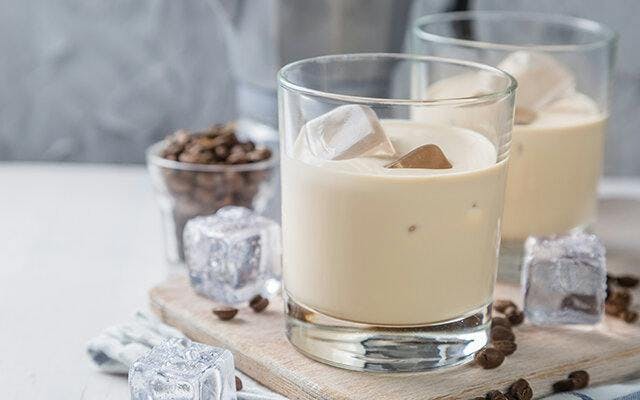 Salted Caramel White Russian cocktail recipe