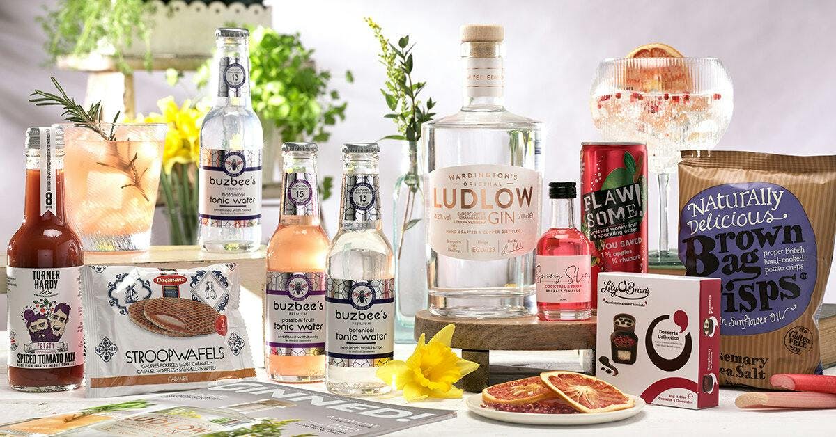 Meet March's gorgeous Gin of the Month box, featuring exclusive Ludlow Gin!
