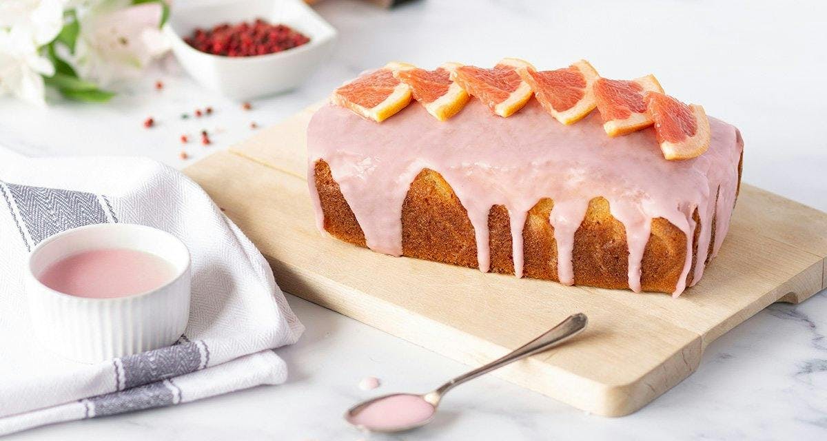 This Pink Gin & Grapefruit Drizzle Cake is simply sublime...