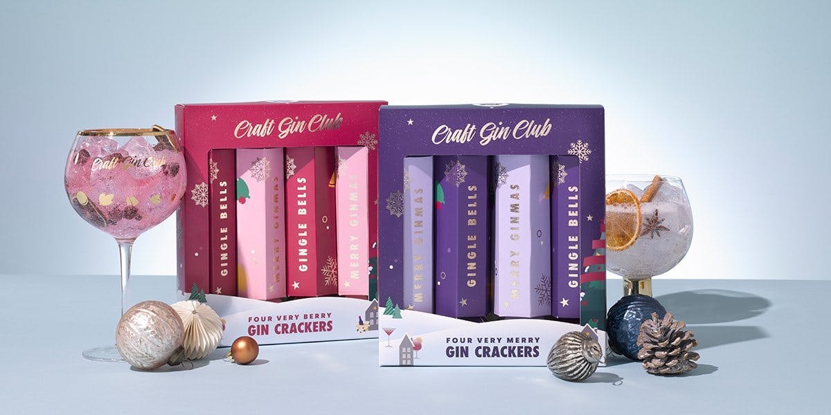 Discover Craft Gin Club's best luxury gin and tonic Christmas crackers yet! 